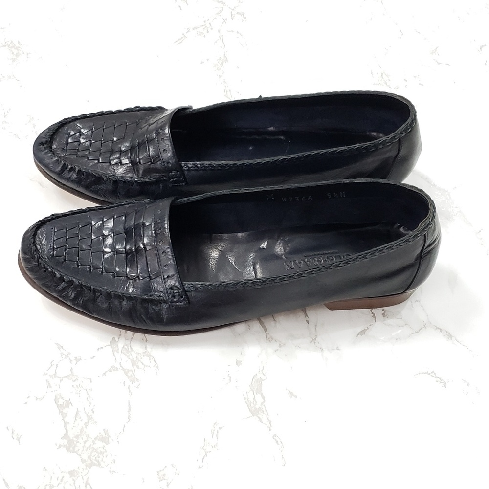 Cole Haan Vintage Leather Weave Loafers Flats